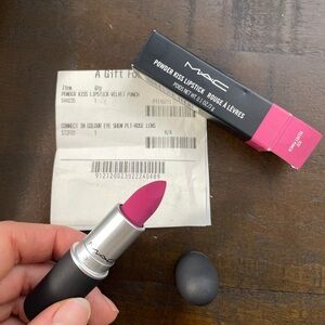 MAC Cosmetics Powder Kiss Lipstick - Velvet Punch